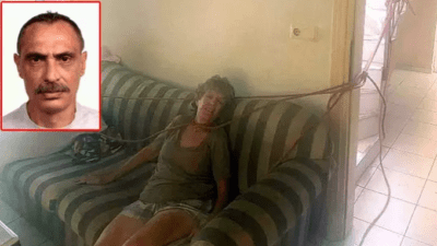 CANİ KOCA DEHŞETİ ; karşısına geçip sigara yakarak acı çekmesini