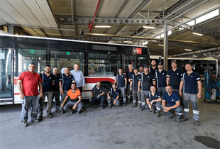 İzmir Büyükşehir Belediyesi ESHOT Genel Müdürlüğü, arızalanan otobüslere kentin dört