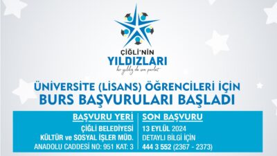 Çiğli Belediyesi tarafından, “Bir Yıldız da Sen Parlat” sloganı ile