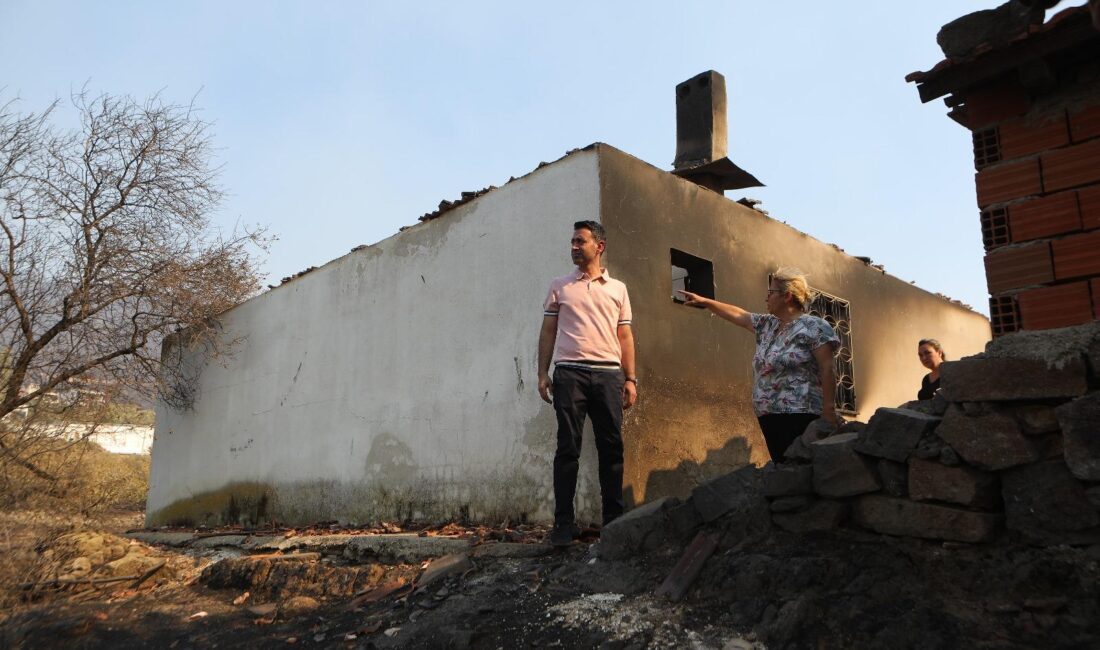 Bayraklı'nın Doğançay, Onur ve Körfez mahallelerinde büyük hasarlara neden olan