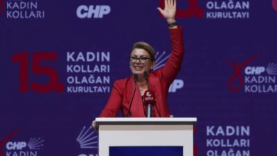 CHP 15. Olağan Kadın Kolları Kurultayı'nda Asu Kaya başkan seçildi.