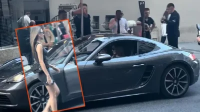 Duygu Özaslan, Bodrum tatilinin ardından İstanbul'a döndü ve Nişantaşı'ndaki alışveriş