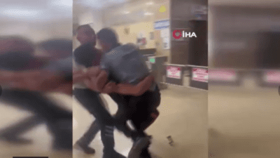 Denizli Pamukkale Üniversitesi (PAÜ) Hastanesi’nde iki güvenlik görevlisinin terör gazisine