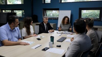 Karşıyaka Belediye Başkanı Yıldız Ünsal, girişimcilik ekosisteminin gelişimine katkı sunan