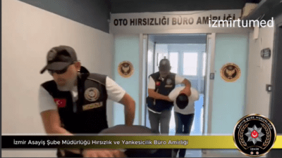 Akülü sandalyeyi çalan hırsızları asayiş müdürlüğü polisleri kıskıvrak yakaladı, emniyetten