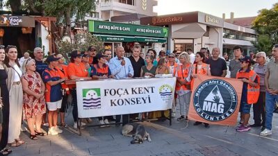 İzmir’in Foça İlçesi’nde Kent Konseyi üyeleri, Sivil Toplum Kuruluşları temsilcileri