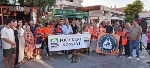 İzmir’in Foça İlçesi’nde Kent Konseyi üyeleri, Sivil Toplum Kuruluşları temsilcileri