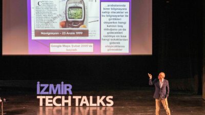 Bu yıl 93’üncüsü düzenlenen İzmir Enternasyonal Fuarı’nda “TechTalks” etkinliğine konuk