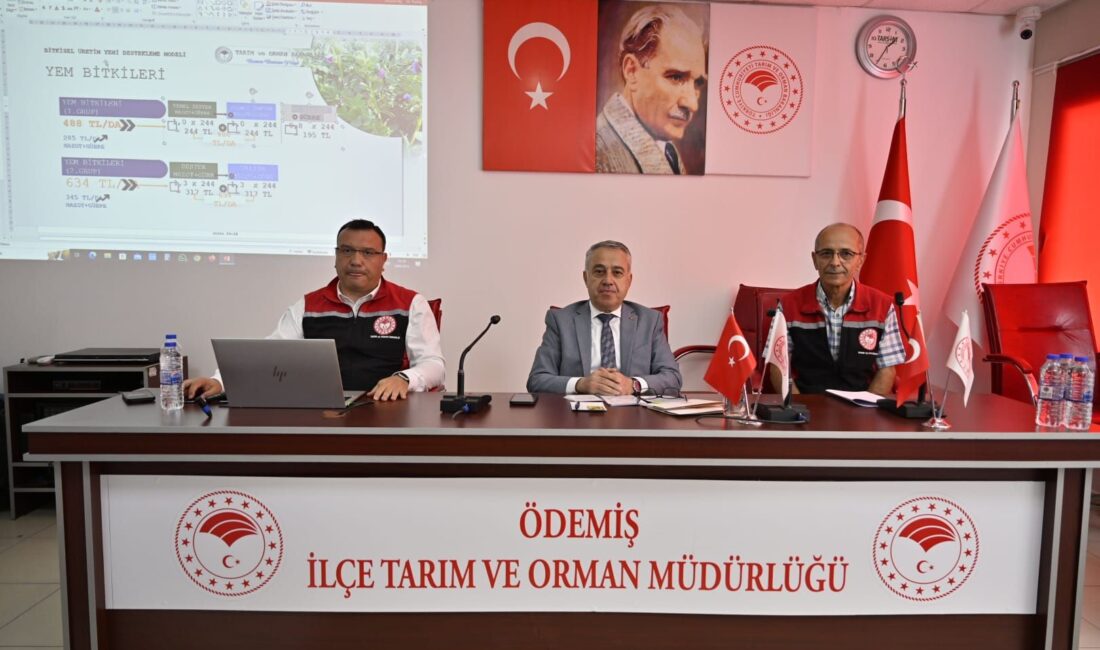 YENİ TARIM DESTEKLEME MODELİ BAŞLIYOR… Ödemiş’te Yeni Bitkisel Üretim Destekleme Modeli Tanıtıldı: Sözleşmeli Üretim ve