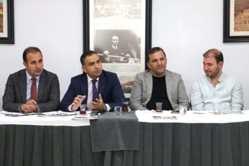 Torbalı’da faaliyet gösteren sanayi devlerini yeni Kaymakam Çelik ile buluşturan