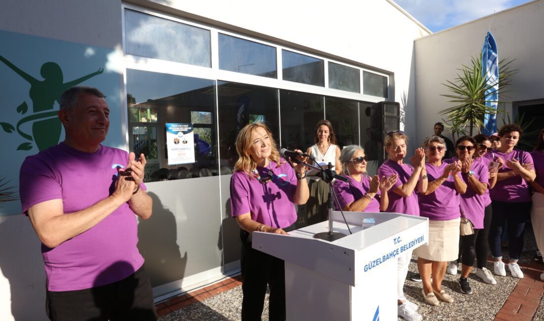 Güzelbahçe Belediyesi’nden Bir Hizmet Daha ‘Sağlıklı Yaş Alma Merkezi’! Güzelbahçe Belediyesi’nden Bir Hizmet Daha ‘Sağlıklı Yaş Alma Merkezi’!