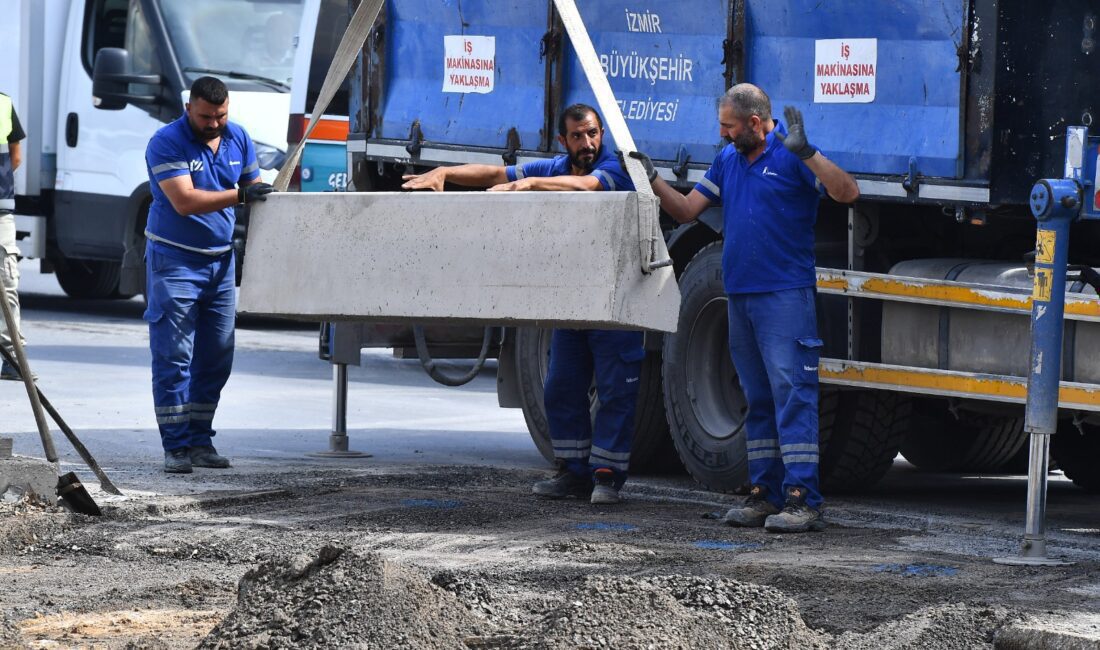 İzmir Büyükşehir Belediyesi, otogar çevresinde uzun yıllardır devam eden trafik