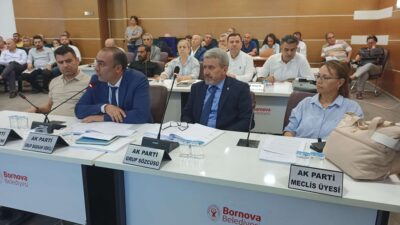 Bornova Belediye Meclisi Eylül ayı toplantısının ikinci oturumu Belediye Başkanı