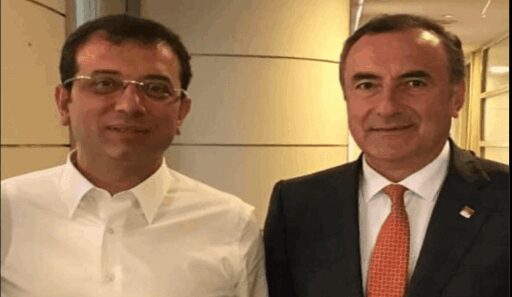 Cumhuriyet Halk Partisi PM Üyesi Hüseyin Yaşar Ekrem İmamoğluna verilen