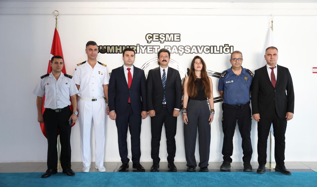 2024-2025 Adli Yılın açılışı dolayısıyla Çeşme Adliyesi’nde tören gerçekleştirildi. Çeşme