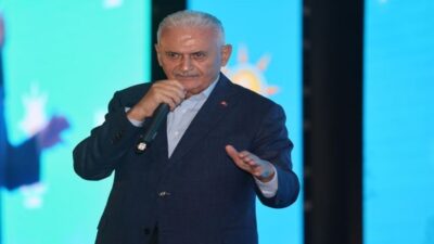 AK Parti İzmir İl Danışma Meclisi'nde konuşan son Başbakan Binali