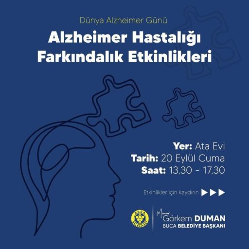 Buca Belediyesi, çağımızın en yaygın hastalıklarından biri olan Alzheimer’a karşı