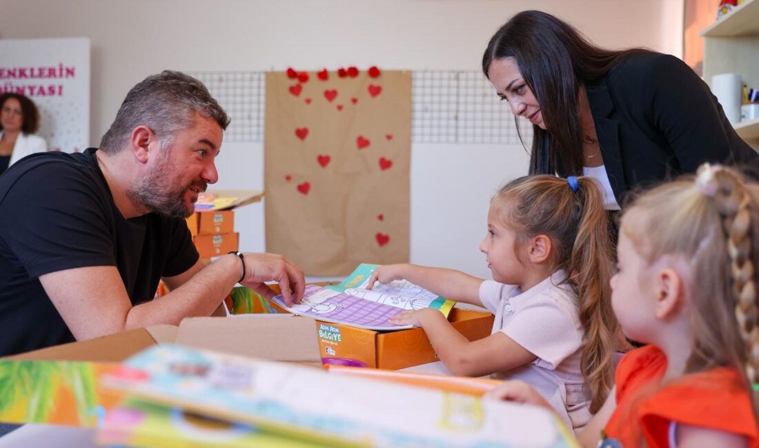 Buca Belediye Başkanı Görkem Duman, Betontaş Çınar Anaokulu’nu ziyaret ederek,