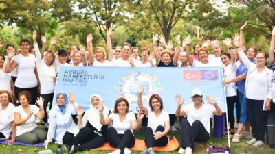 Balçova Belediyesi Avrupa Hareketlilik Haftası’nı düzenlediği yoga ve pilates etkinliği