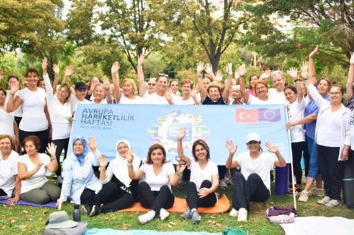 Balçova Belediyesi Avrupa Hareketlilik Haftası’nı düzenlediği yoga ve pilates etkinliği