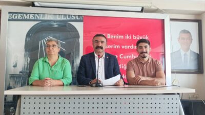 Geçen hafta sonu Çiğli de yaşanan gelişmeler üzerine Cumhuriyet Halk