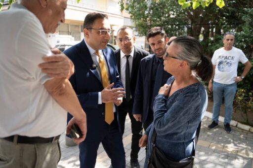 Balçova Belediye Başkanı Onur Yiğit, Eğitim Mahallesi’nde yapılan
çalışmaları yerinde inceledi,