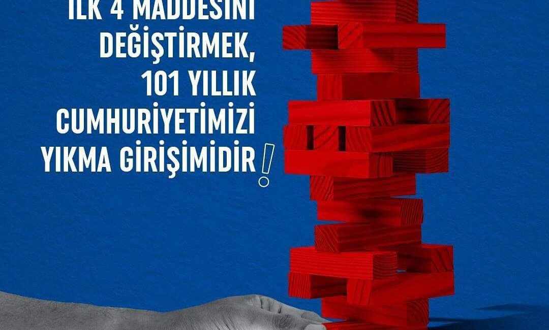 Çağdaş Yaşamı Destekleme Derneği bir basın açıklaması yayınlayarak Anayasanın 4.