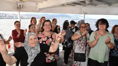 Manisa Büyükşehir Belediyesi Manisa’da yaşayan kadınlara nostaljik Bergama vapuru ile