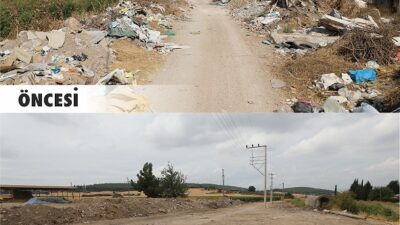 Menderes Belediyesi, İzmir Büyükşehir Belediyesi ile birlikte çevre kirliliğine karşı