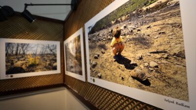 Urla’da orman yangınlarının yarattığı tahribatı gözler önüne sermek ve farkındalık