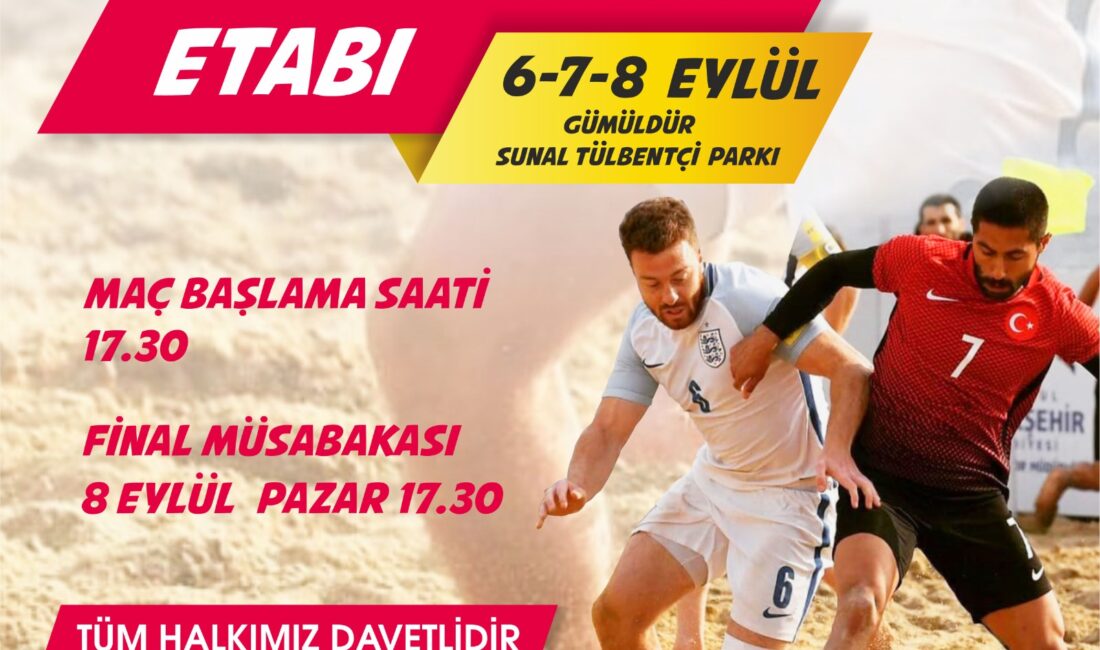 Türkiye Futbol Federasyonu’nun düzenlediği plaj futbolu liginin Menderes etabı 6-7-8