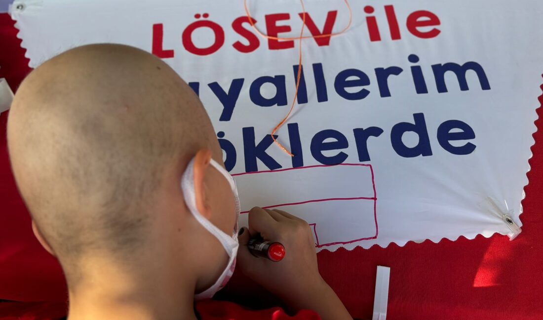 LÖSEV (Lösemili Çocuklar Sağlık ve Eğitim Vakfı), lösemi tedavisi gören
çocuklar