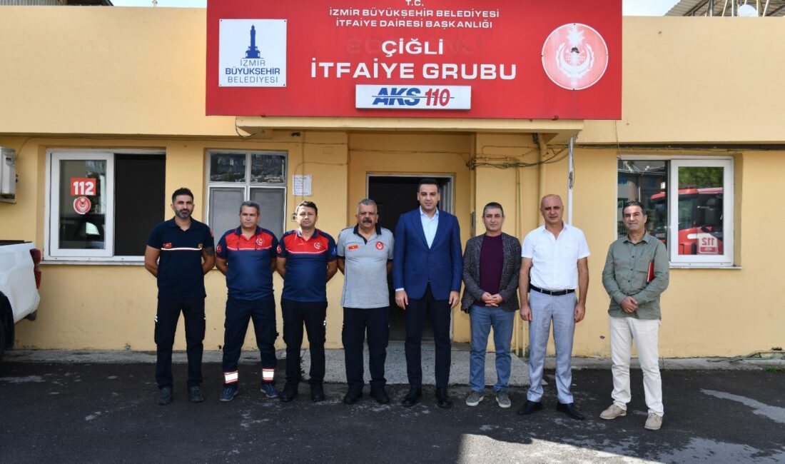 Çiğli Belediye Başkanı Onur Emrah Yıldız, Çiğli’de bulunan İzmir Büyükşehir
