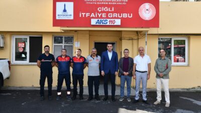 Çiğli Belediye Başkanı Onur Emrah Yıldız, Çiğli’de bulunan İzmir Büyükşehir