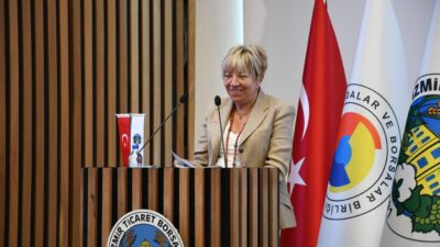 İzmir ticaret borsası Eylül ayı olağan meclisi çok özel konukları