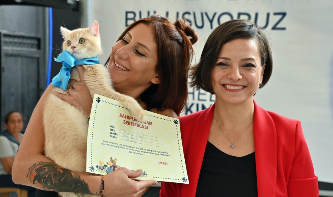 Karabağlar Belediyesi’nin hayvan sağlığı merkezinde barınan can dostlarımızı sahiplendirmek için