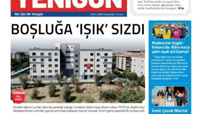 Habere sansür bu kez matbaa eliyle yapıldı.  Yenigün Gazetesi’nin bugünkü