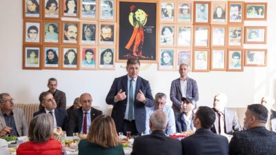 İzmir Büyükşehir Belediye Başkanı Dr. Cemil Tugay, Menemen’deki Asarlık Alevi