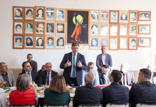 İzmir Büyükşehir Belediye Başkanı Dr. Cemil Tugay, Menemen’deki Asarlık Alevi