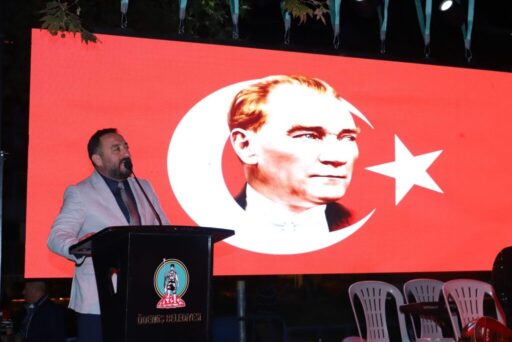 Cumhuriyetimizin 101. Yılı kutlama etkinlikleri kapsamında Ödemiş’te düzenlenen fener alayında