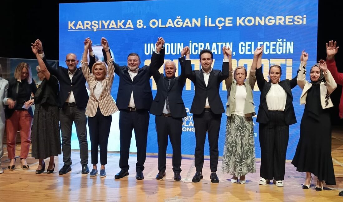 AK Parti Karşıyaka İlçe Başkanlığının 8. Olağan İlçe Kongresi Deniz