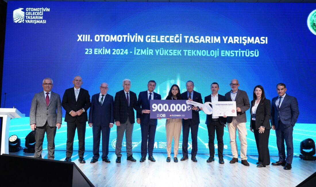 OİB tarafından düzenlenen 13. Otomotivin Geleceği Tasarım Yarışması’nda (OGTY) büyük