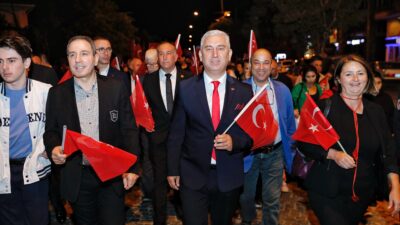 Bergamalılar Cumhuriyet Bayramını dolu dolu yaşadı. 28 Ekim’de Bergama Kaymakamlık