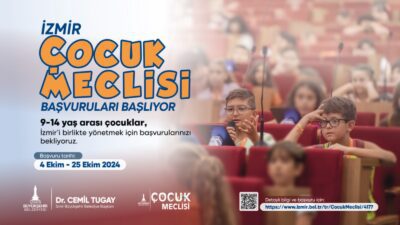 Çocuk dostu kent olma hedefiyle çalışmalarını sürdüren İzmir Büyükşehir Belediyesi’nin