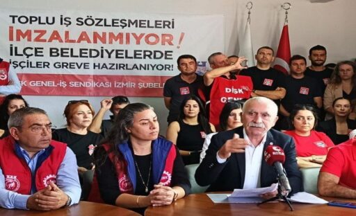 DİSK’TEN CHP’YE SAVAŞ : geçim yoksa mücadele var, grev var! DİSK Ege Bölge Temsilcisi Memiş Sarı, CHP'li belediyelerde TİS sürecinin