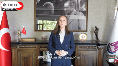 Yaklaşık 5 dakika süren video görüntülerine "Bu açıklama kentim, ailem,