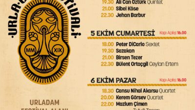 Her yıl Urla'nın farklı noktalarında düzenlenen ve bu yıl 6’ncısı