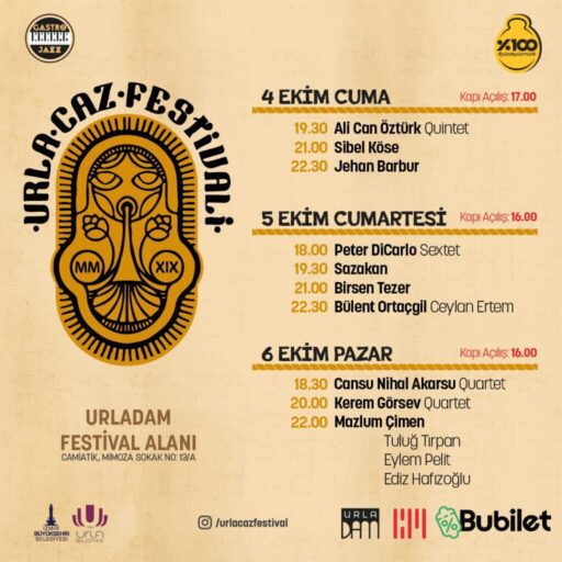 Her yıl Urla'nın farklı noktalarında düzenlenen ve bu yıl 6’ncısı