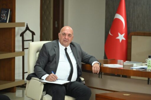 MASKİ Genel Müdürü Talat Postacı, Saruhanlı Muhtarlar Derneği Başkanı Yılmaz