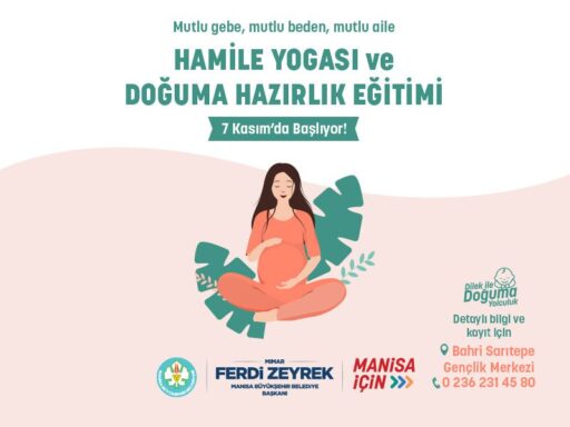 Manisa Büyükşehir Belediyesi, anne adaylarının sağlıklı bir hamilelik dönemi geçirmeleri
